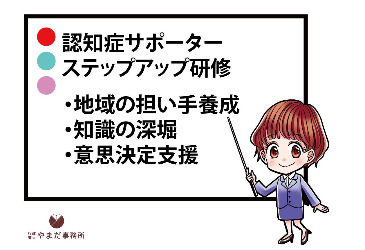 認知症サポーターステップアップ研修の内容について